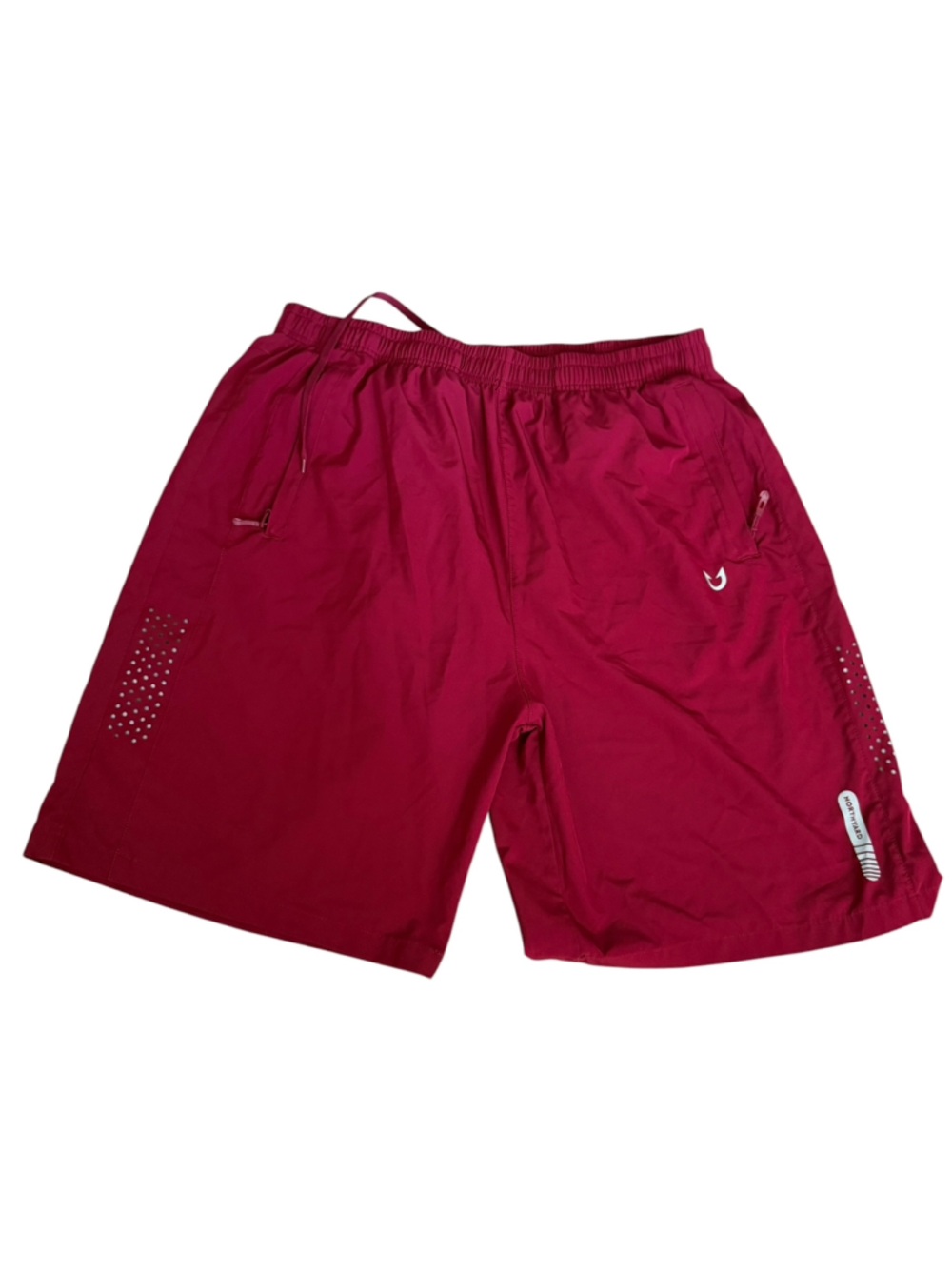 Northyard Men's Athletic Shorts - Burgundy Performance